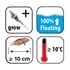 Kép 3/3 - HEIKO - Koi Energy haltáp 3mm, 3 l