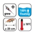 Kép 3/3 - HEIKO - Koi Energy haltáp 6mm, 1 l