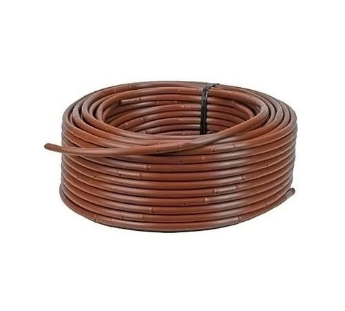 Csepegtető cső - barna d16 33cm 2l/h 100 m/tekercs