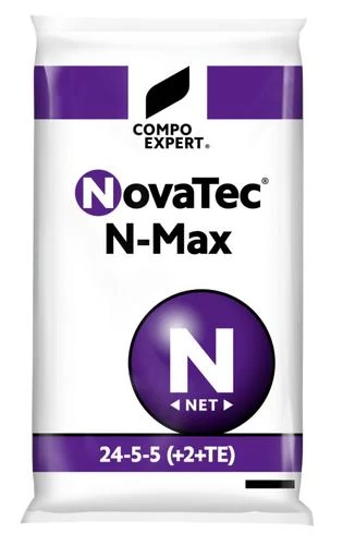 COMPO műtrágya NovaTec N-Max 24-5-5+2MgO+TE/1,5M/25kg (42db/raklap)