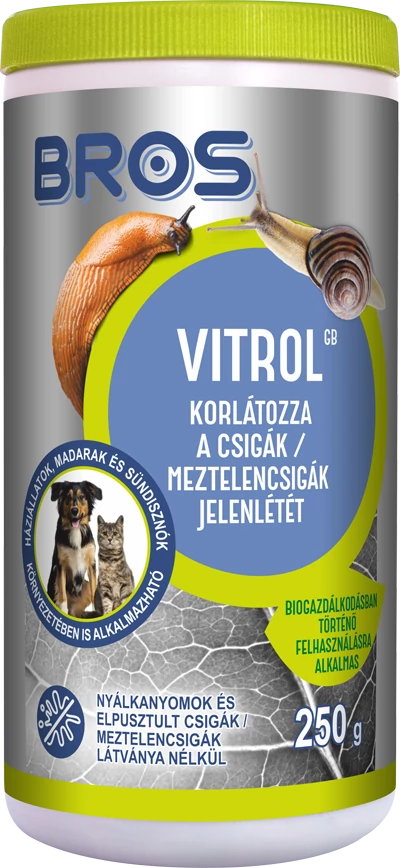 Bros Vitrol csigaölő 250g 12 db/csom