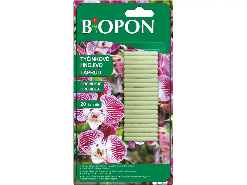 Biopon táprúd Orchidea 20 db (10cs/krt)