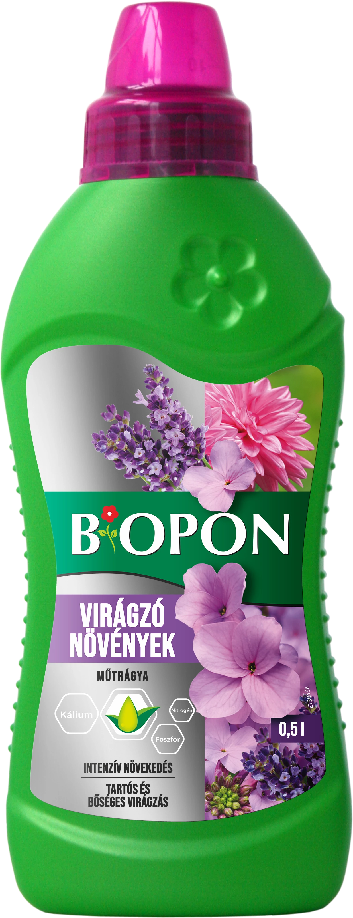 Biopon virágzó növények tápoldat 0,5l 6 db/karton