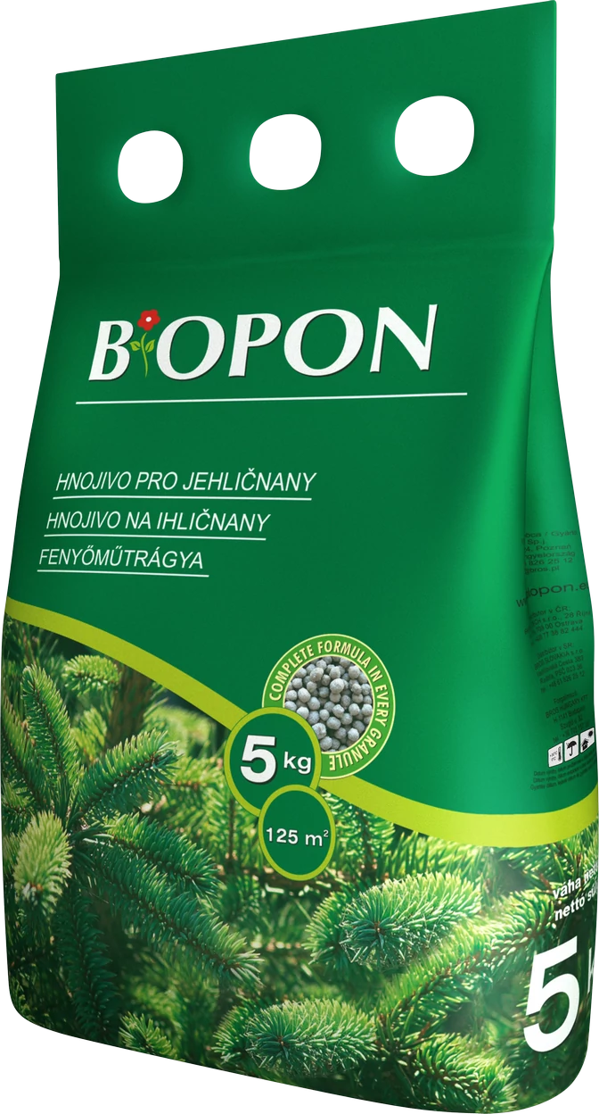 Biopon tűlevelű, fenyő növénytáp 5 kg