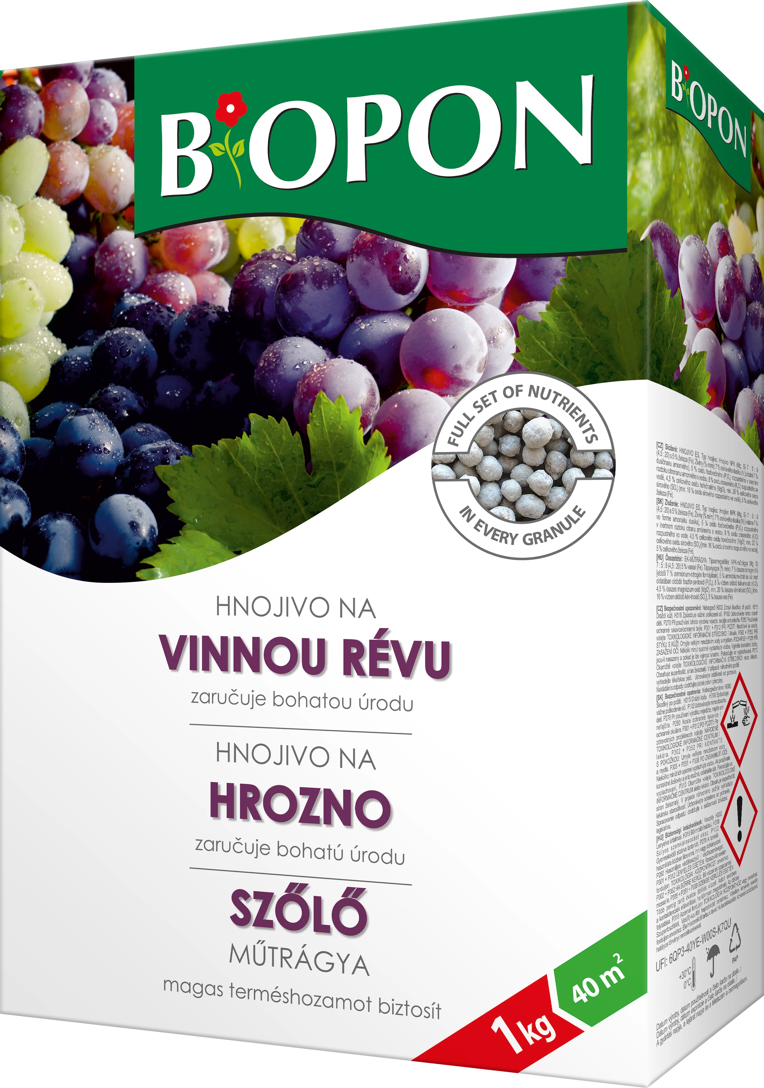 Biopon szőlő növénytáp 1 kg