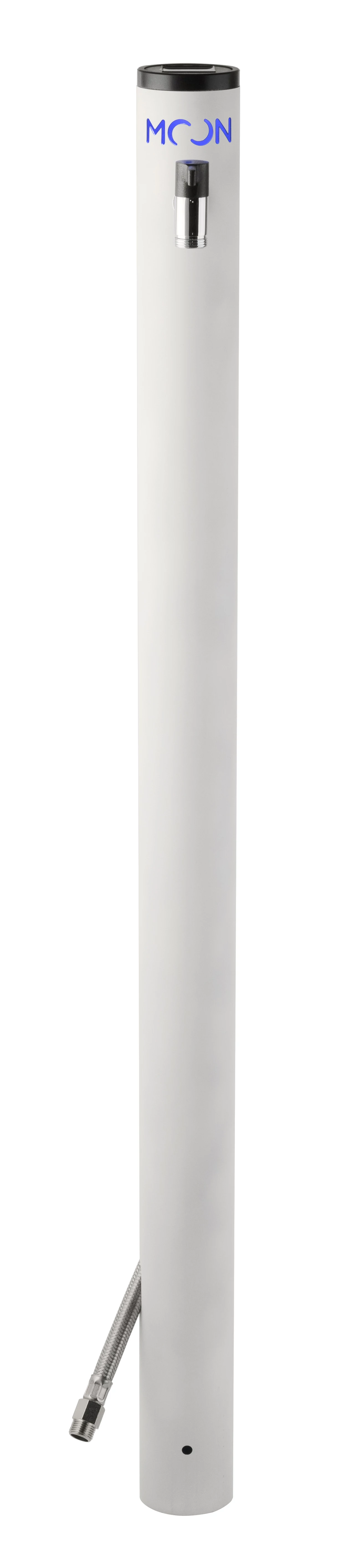 Colortap Kerti kút MOON - fehér színű, Solar  led fénnyel
