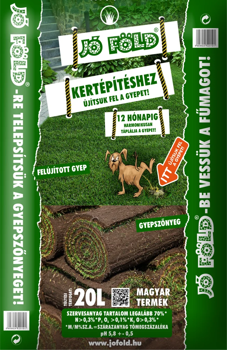 Jóföld Gyepfelújításhoz 20 L