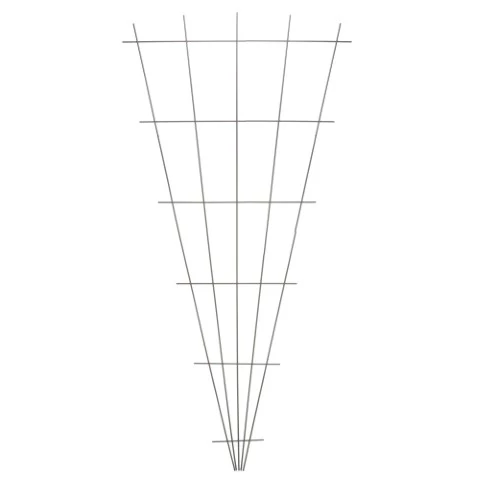 Ubbink Metál futtató, műanyaggalbevonttal, szürke, V-alakú, 145x5/75cm /5db/karton