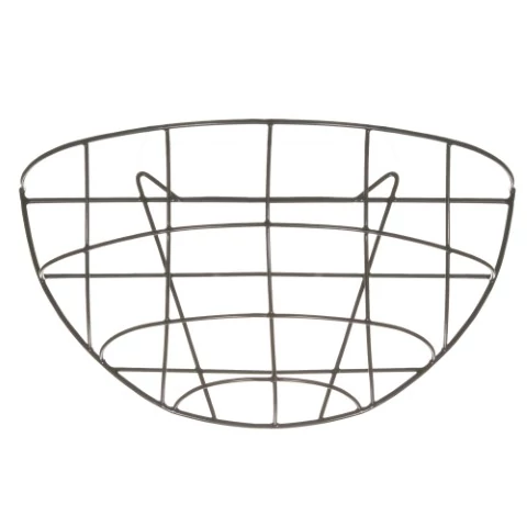 Virágtartó függőkosár fali, félkör 35 cm /24db/karton