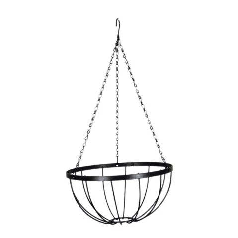Virágtartó függőkosár, rusztikus, kerek 35 cm /5db/karton