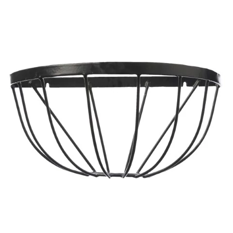Virágtartó függőkosár, rusztikus, fali, félkör 40 cm /5db/karton