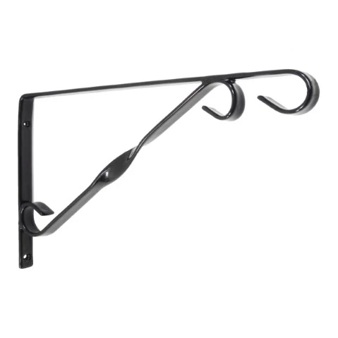 Fali virágtartó kar antracit 30 cm /10db/karton