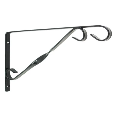 Fali virágtartó kar zöld 40cm /10db/karton
