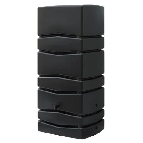 Esővízgyűjtő 650L antracit 165x77,5x57,3 cm