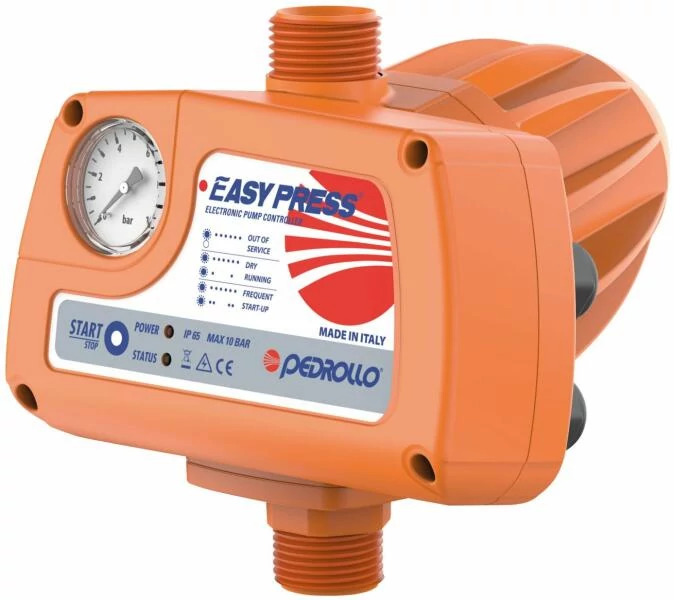 PEDROLLO TA EASYPRESS II 2,2BAR+NYOMÁSMÉRŐ ÓRA áramláskapcsoló