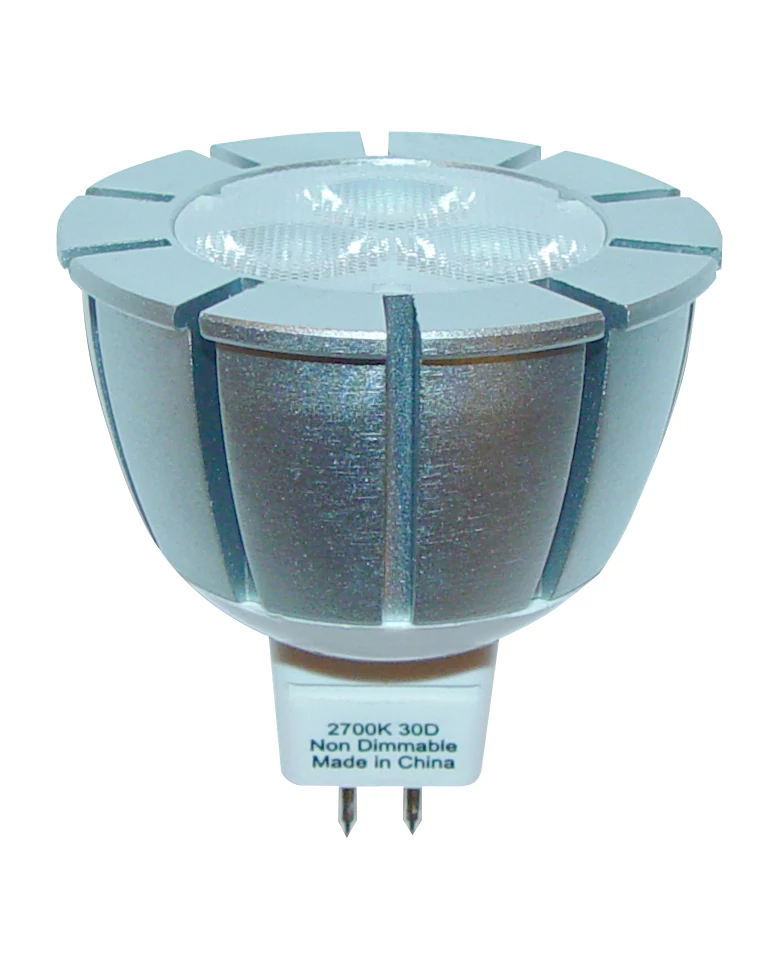 Fényforrás MR16 Power LED, meleg fehér, 12V 6W GU5.3