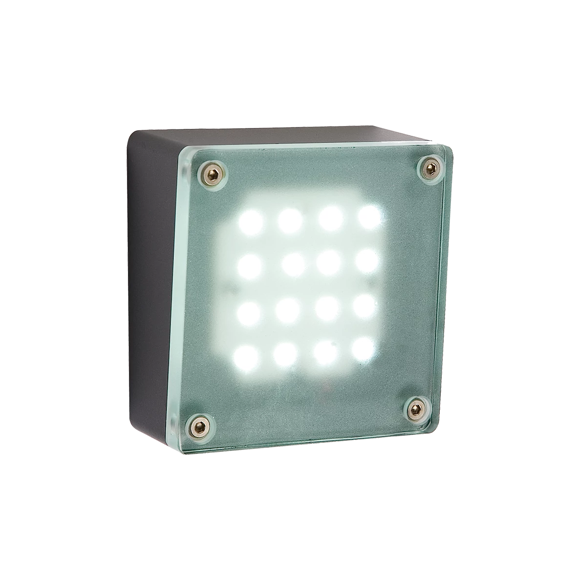 Garden Lights Halo, fali lámpa, aluminium/üveg/antracit, LED 2W fehér