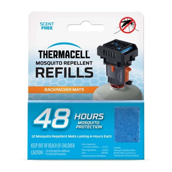 Thermacell M-48-RO 48 órás utántöltő, csak lapka (gázpalack nélkül)  12 db/karton