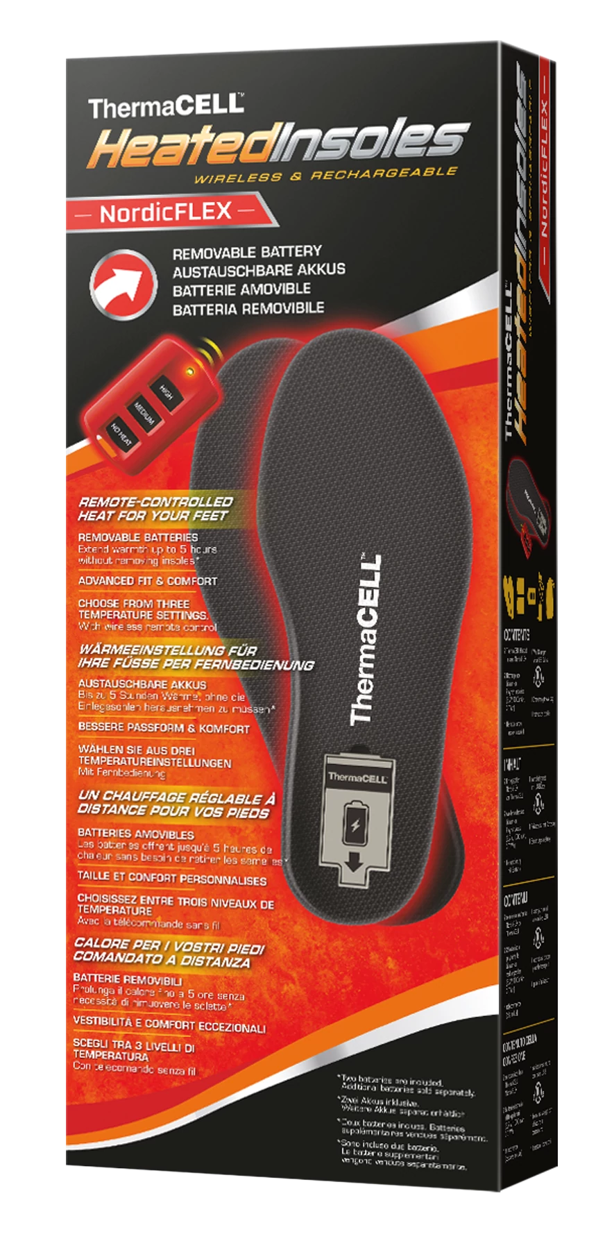 Thermacell Nordic Flex fűthető talpbetét M