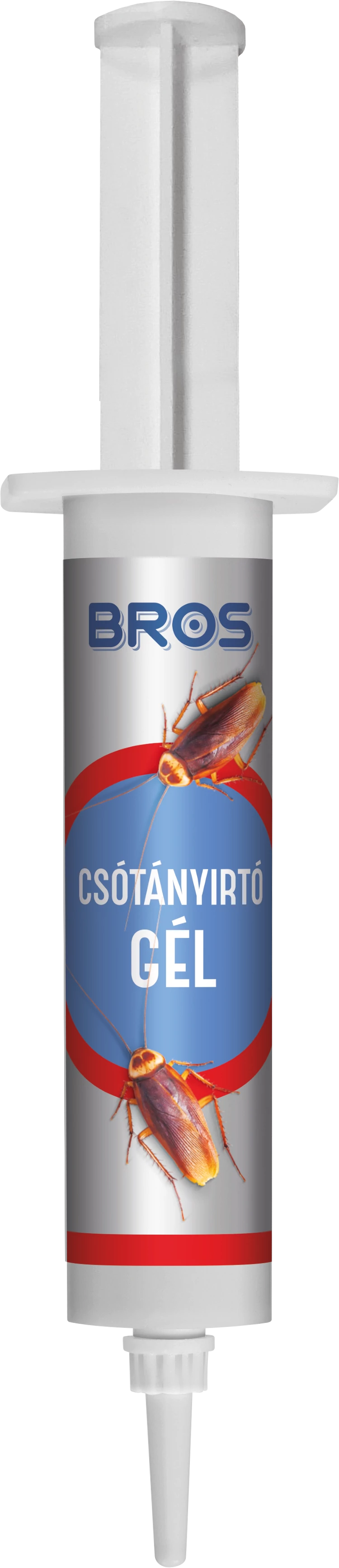 Bros csótányírtó gél fecskendőben 20g (12db/krt)