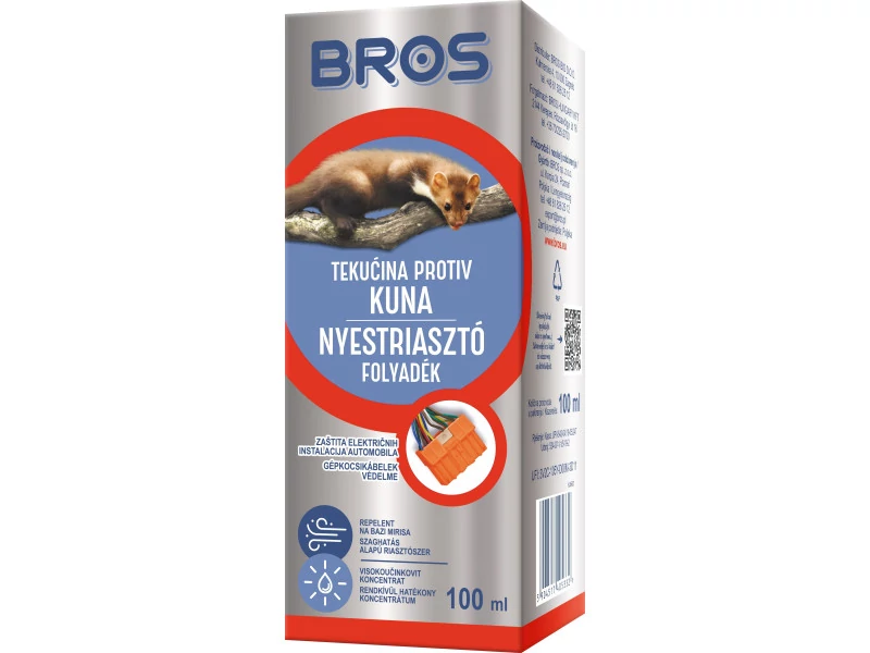 Bros Nyestriasztó folyadék 100ml 6db/krt