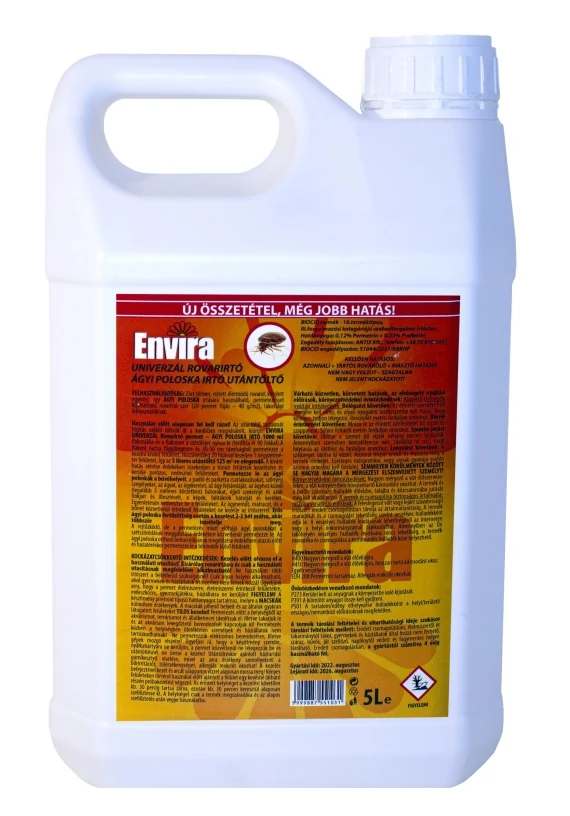 ENVIRA ágyi poloska irtó utántöltő 5 L (4db/krt)