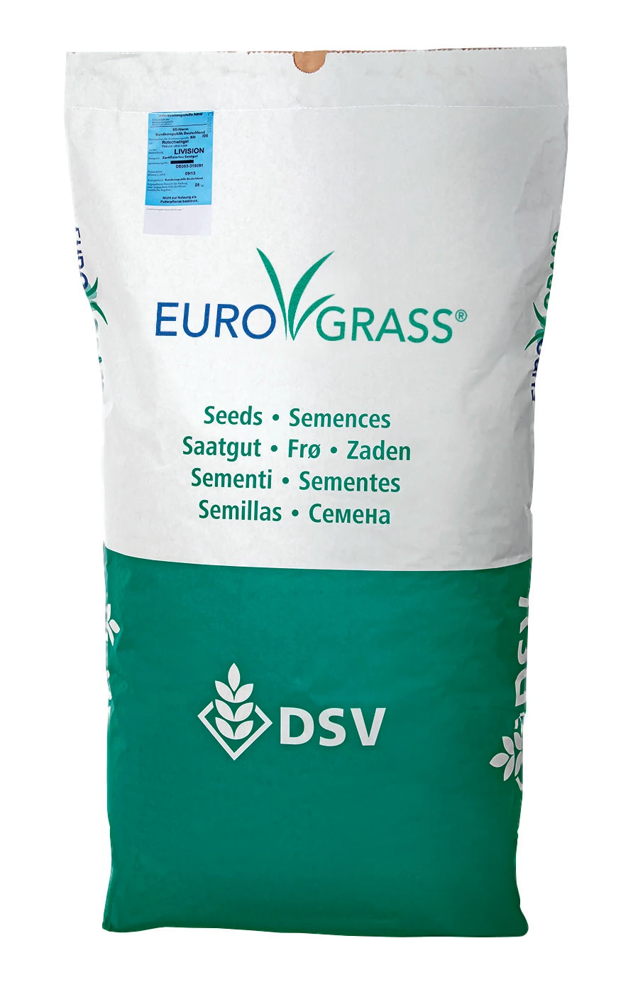 DSV Eurograss Universal Lawn taposástűrő fűmag  5 kg (150-200m2)