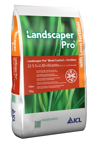LandscaperPro  Weed Control 22+05+05+2,4D+Dicamba /8-10W/ 15kg/42db-raklap