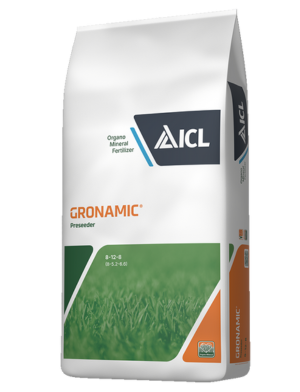 Gronamic Preseeder 8-12-8+6CaO+2,5MgO 25kg /40db raklap