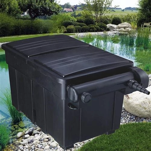 Jebao átfolyós szűrő UBF-25.000 + UV-C lámpa CW-36