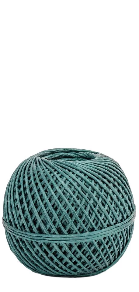 Kötöző madzag juta ZÖLD PP 100 g 2mm 7.800 tex/120 m 10 db/csom ÁRNYÉKOLÓHOZ 