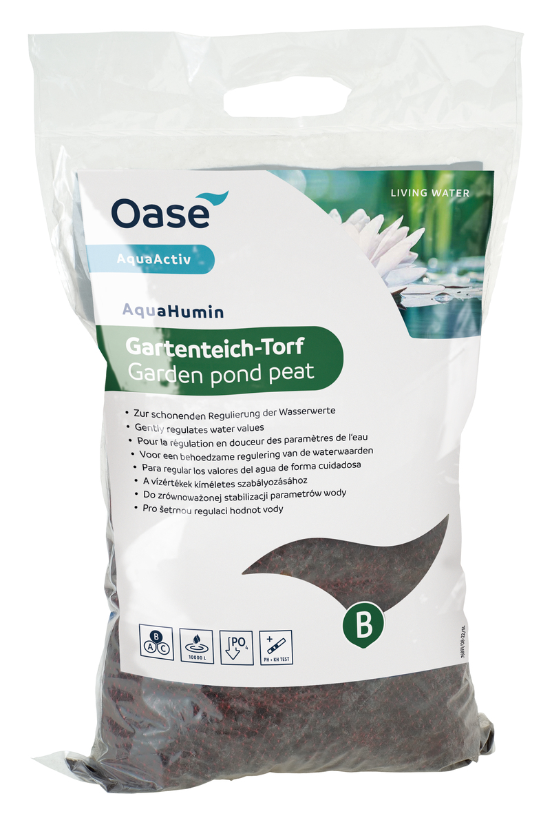 Oase Aqua Humin tőzeg 10L biológiai algavédelem