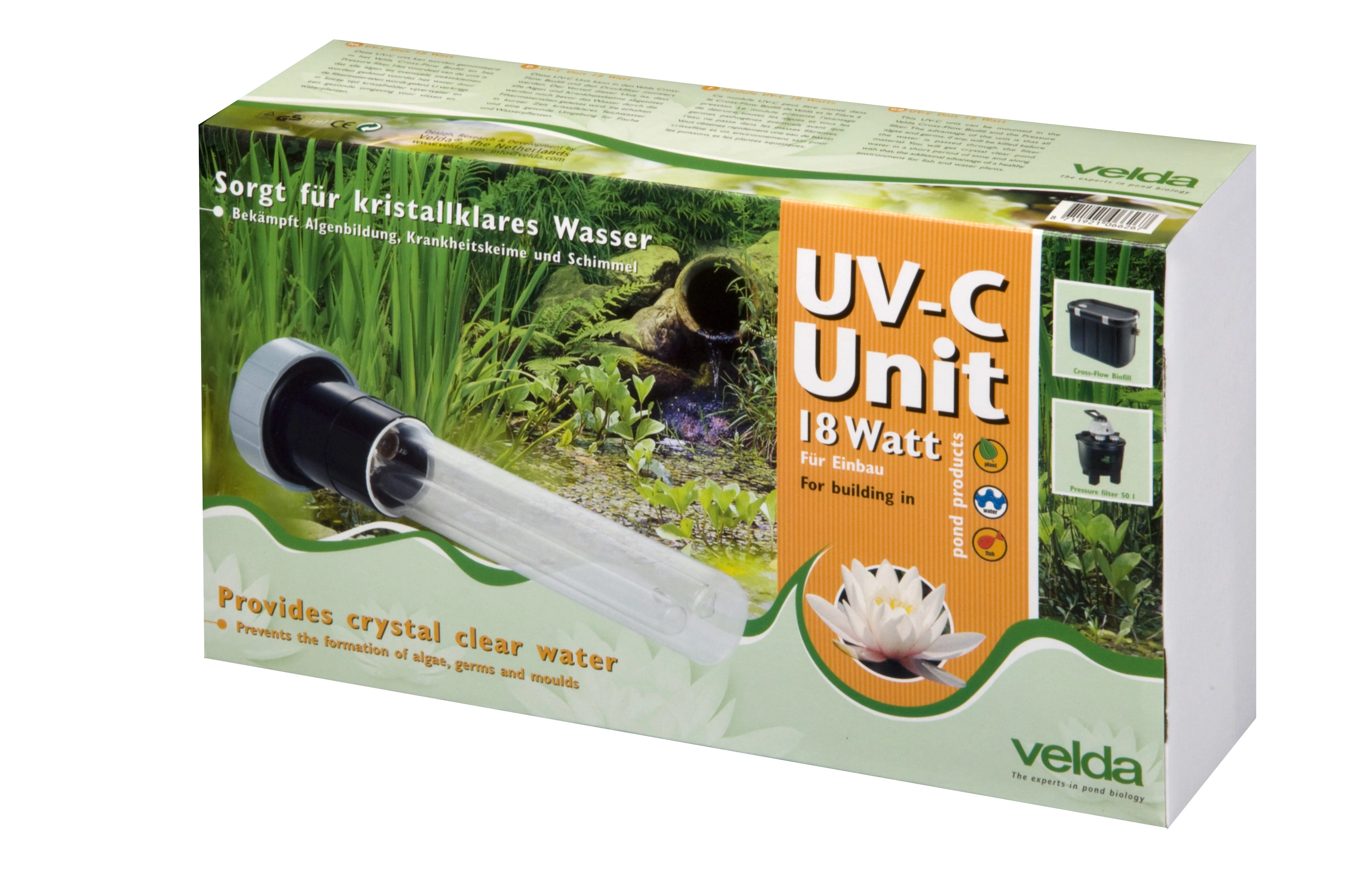 Velda UV-C készülék18 W, Giant és CC szűrőbe