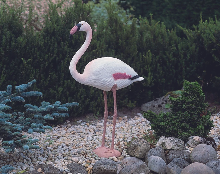 Állatfigura flamingó,  90 cm