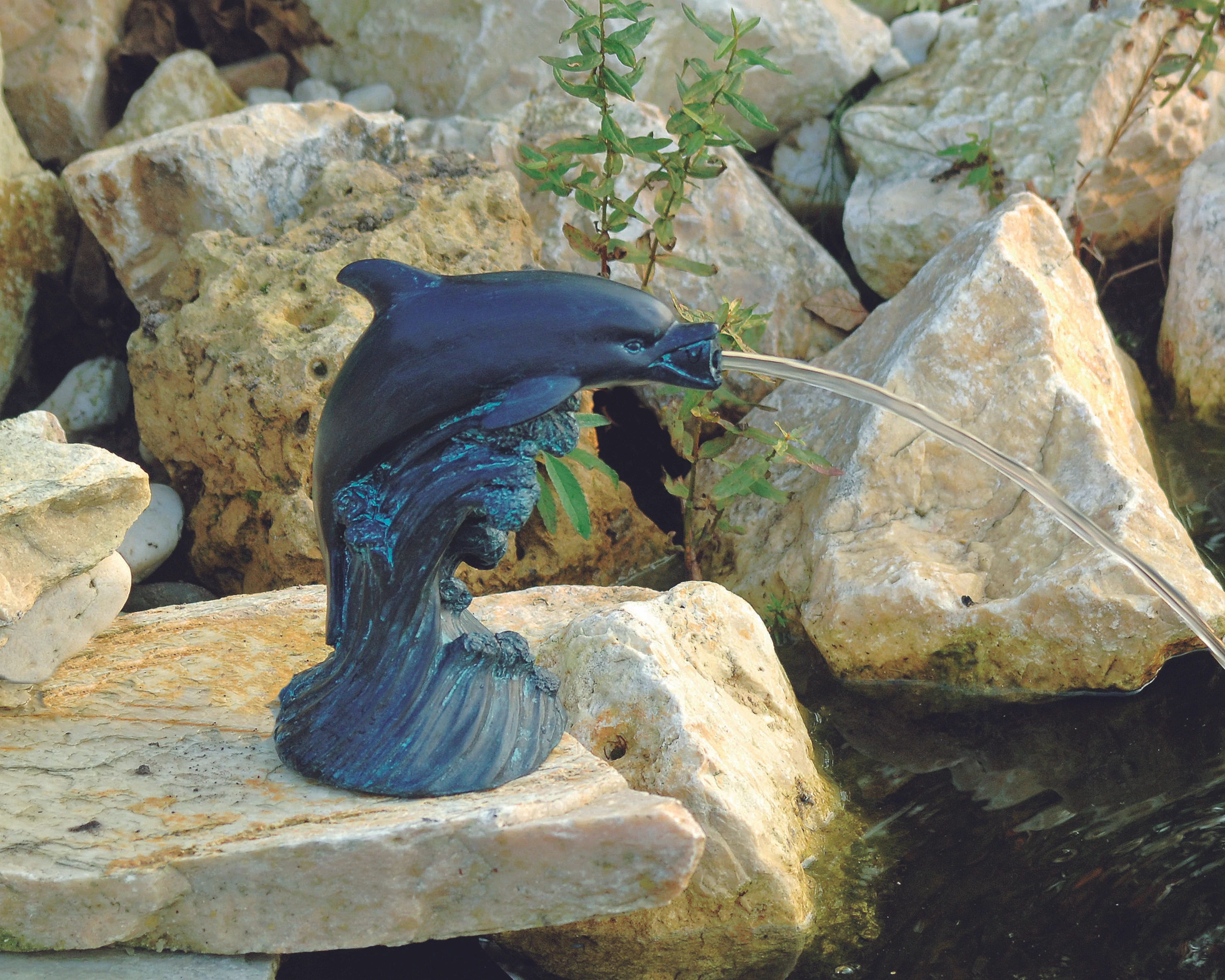 Ubbink vízköpő Delfin kb.18cm