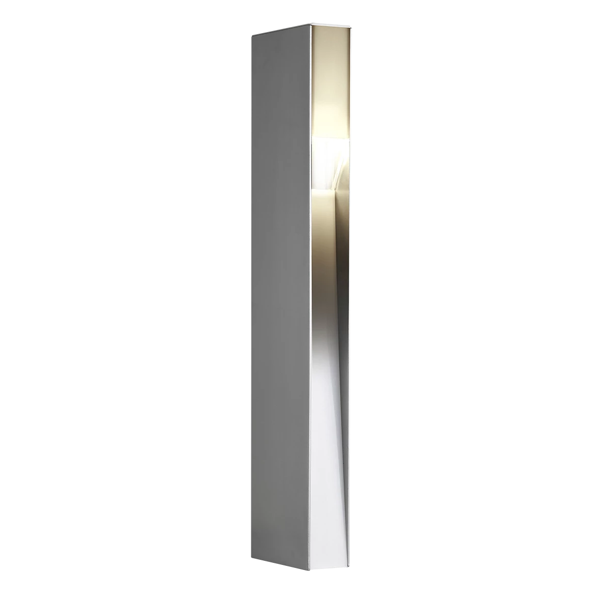 Garden Lights Elan álló kerti lámpa, aluminium-sötét szürke, LED 3W meleg fehér
