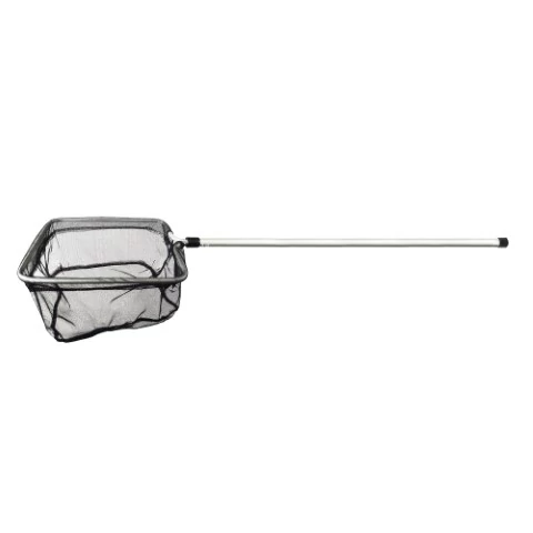 Merítőháló kicsi,négyzet,alu nyél103cm