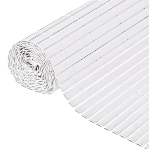 Nádhatású PVC gyékény, kétoldalas 1,5x3m fehér, 2tek/karton