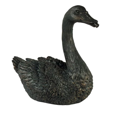 Ubbink vízköpő fekete hattyú, 27cm