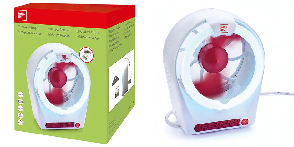 Swissinno UV szúnyog-légy csapda, hálózati 22watt 2 db/karton