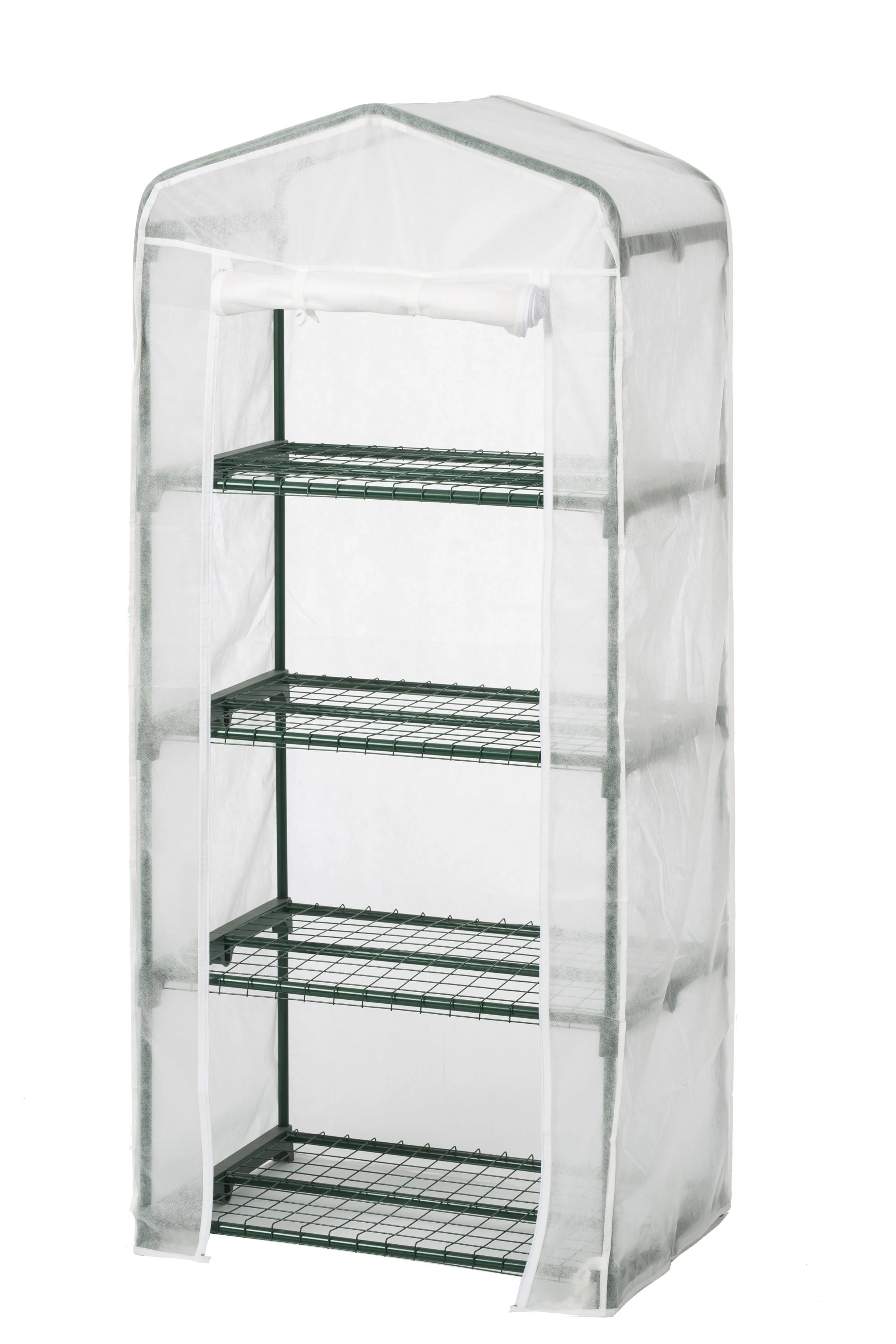 PVC teleltető takaró, UV-álló, fehér, 160x69x49 cm, 30g/m2  