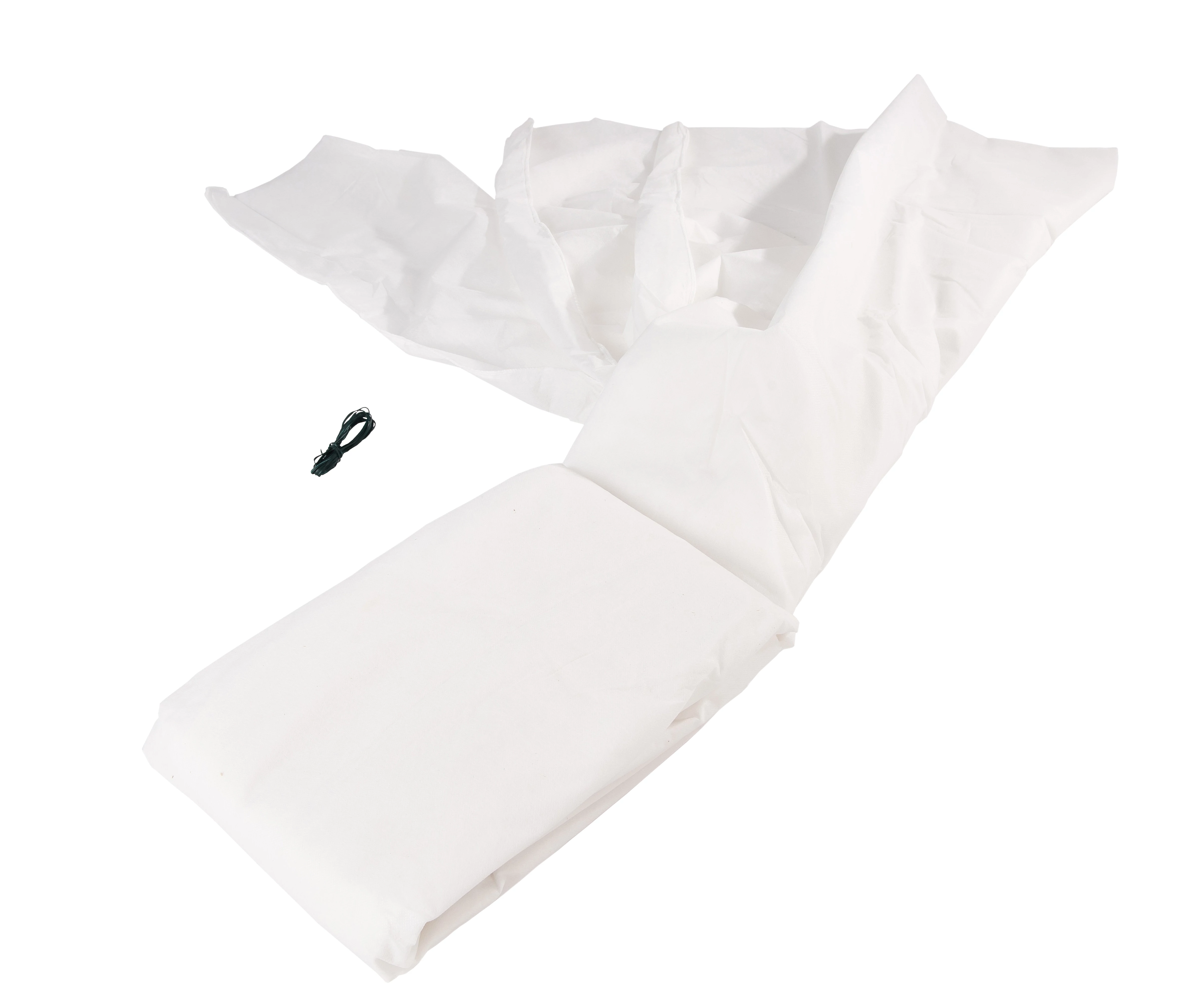Téli gyapjú takarófólia, / fátyolfólia, fehér 64cmx100cmx10m, 30g/m2, ugyan az mint a 6030103