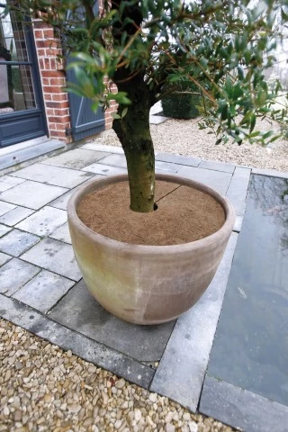 Kókuszlemez, szigetelésre, átm 30cm, 3db-os szett /5szett/karton
