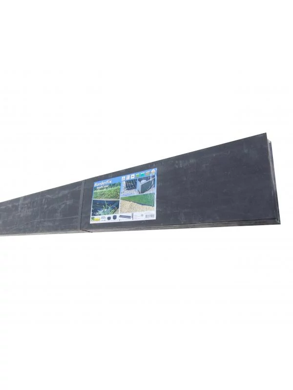 Tó- és ágyásszegély egyenes Ubbink 19cmx2m, 10mm vastag, 5db/karton