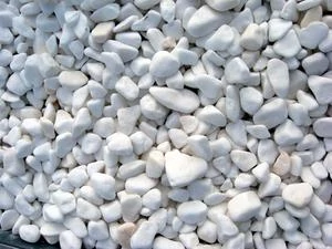 Oase Thassos 1-2cm/fehér koptatott márvány kavics/25 kg zsák/60db rakl./1500kg