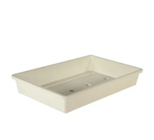 Fehér csíráztató tálca 6x37,5x24cm tető nélkül / 10db/karton