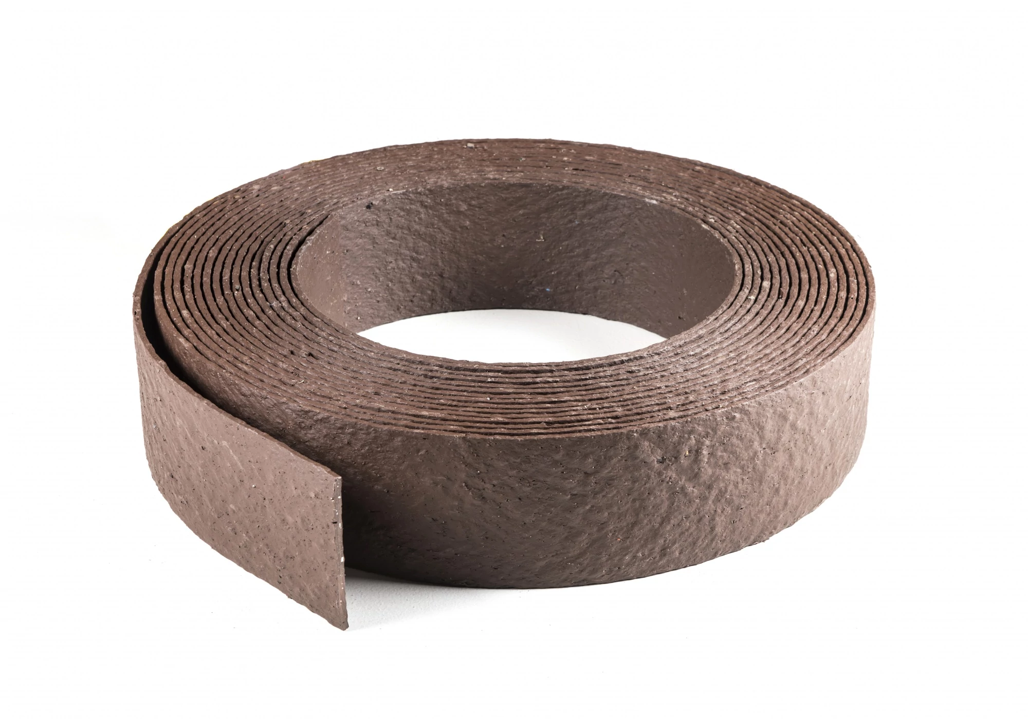 Tó és ágyásszegély ECOLAT 25 m x 14 cmx0,7cm Barna / tóperem