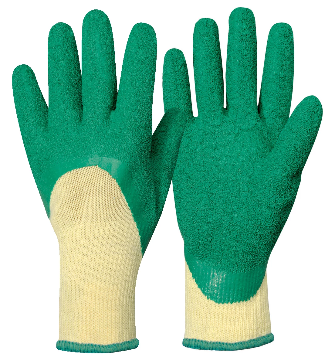 Rostaing Poliamid kötött gyapjú bélésű latex bevonatos kesztyű méret 7