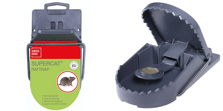 Swissinno Super Cat patkánycsapda csalétekkel 25 db/karton