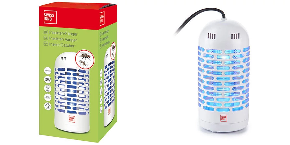Swissinno PREMIUM elektromos bogárirtó LED 3Watt 4 db/karton